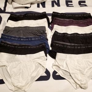 12 David Archy dual pouch briefs